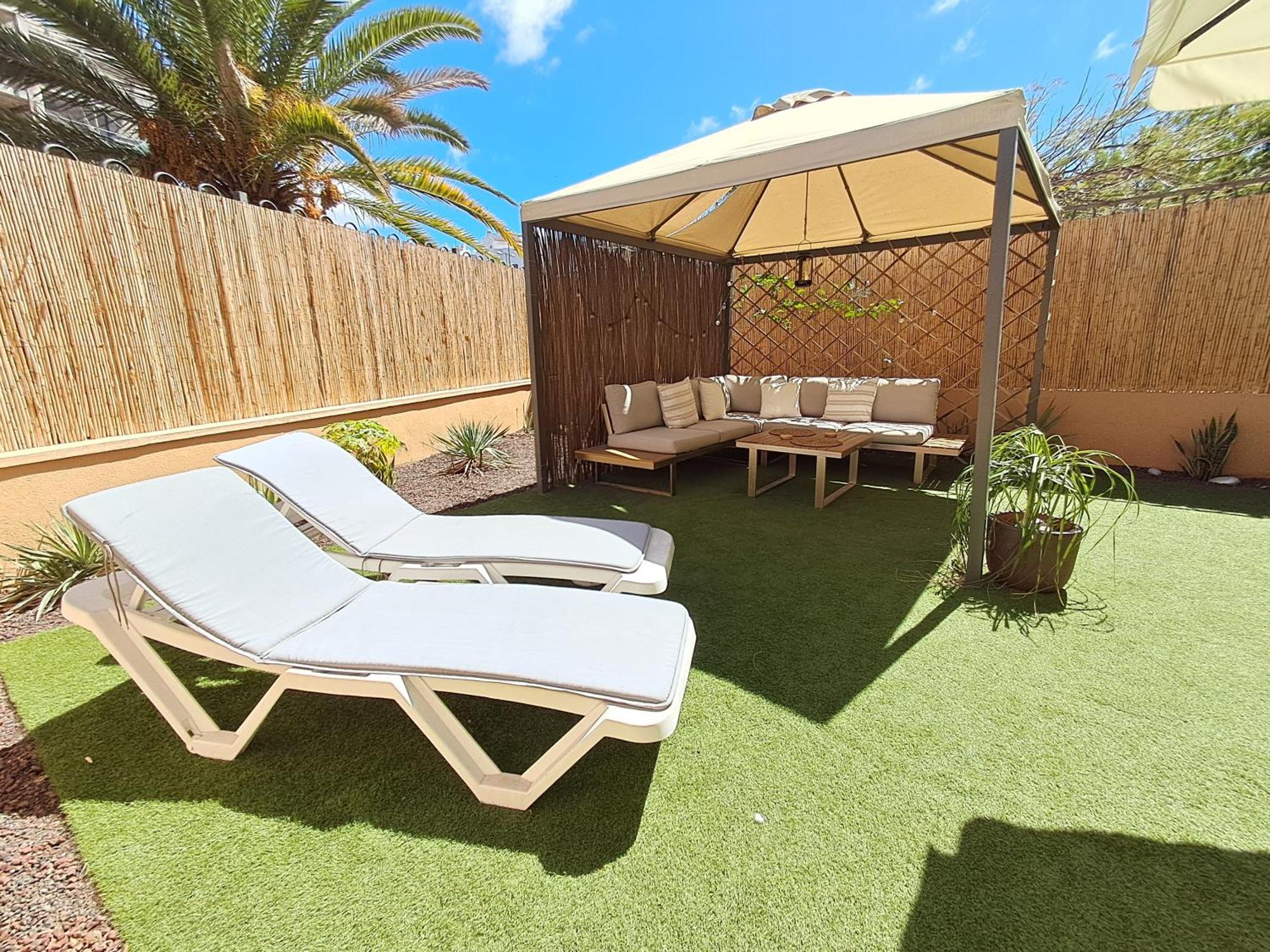 Spacious Apartment With Large Private Garden In Palm Mar Экстерьер фото